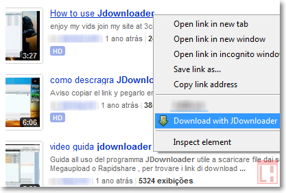 Download-Erweiterungen für den Internet Explorer, Opera, Google Chrome