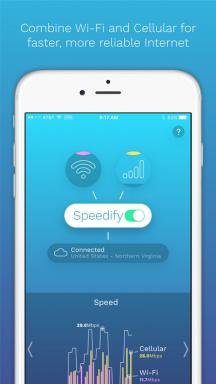 Anhang Speedify vereint WLAN und Mobilfunknetz auf das Internet auf Ihrem Telefon zu beschleunigen