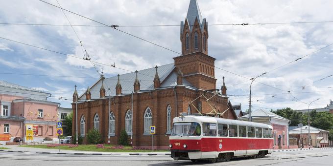 Was in Uljanowsk zu sehen ist: Evangelisch-Lutherische Marienkirche
