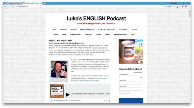 Podcasts lernen Englisch: Lukes Englisch Podcast