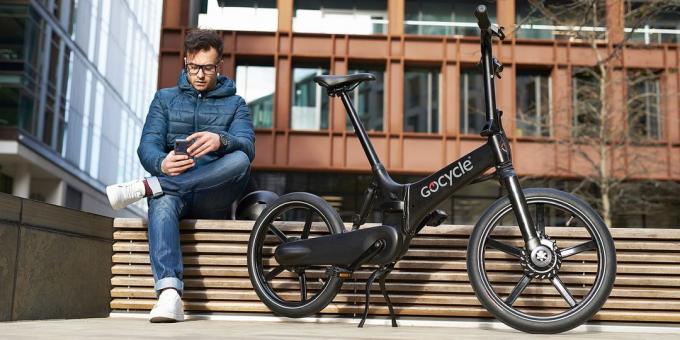 Folding Elektro-Bike Gocycle GX: voll in 7 Stunden aufgeladen