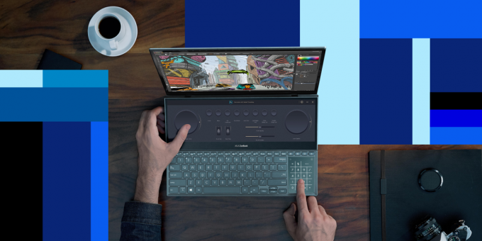 ASUS ZenBook Pro Duo 15 OLED-Laptop: klarer Klang