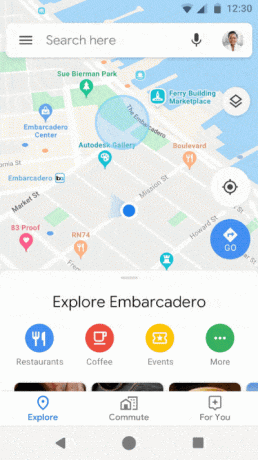 Inkognito-Modus in «Google Maps»