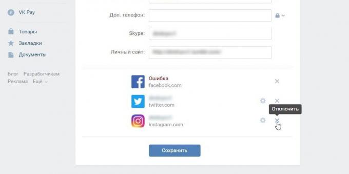 Wie binden Instagram „VKontakte“