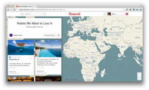 Pinterest will ein besserer Veranstalter Reisenden werden