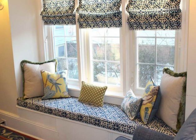 Kleines Schlafzimmer: Verwenden Sie die Fensterbank
