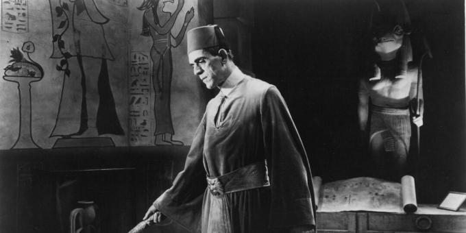 Aufnahme aus dem Film über Ägypten "Die Mumie"