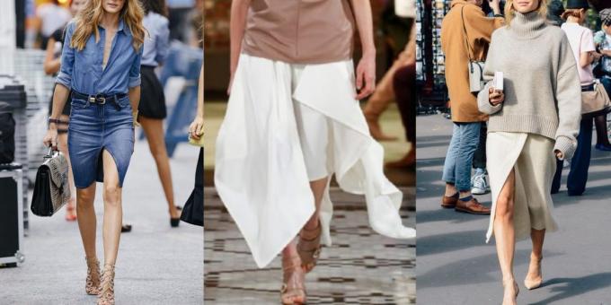 Trendy Röcke 2019 mit einem Schnitt