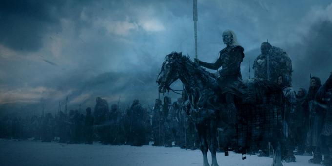 Der angebliche Komplott „Game of Thrones“ in der 8. Saison: Der König der Nacht retten sie die Armee tot
