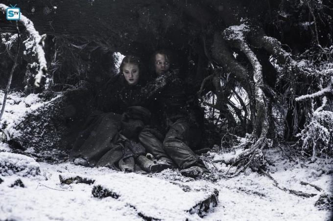 Theon und Sansa Flucht aus der Jagd