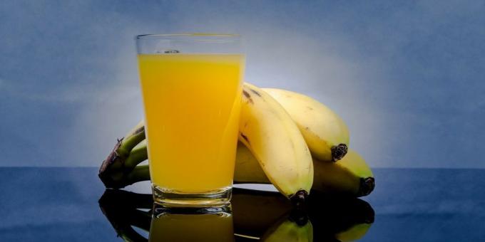 frischt Rezept: Birne mit frischen Bananen und Orangen