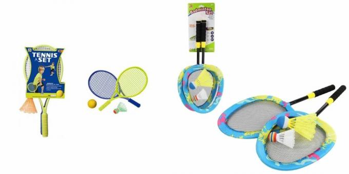 Was gibt man einem 5-jährigen Jungen zum Geburtstag: Badminton?