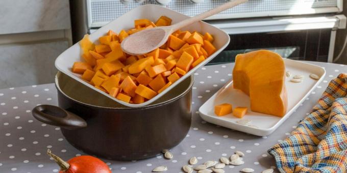 Wie und wie viel Kürbis zu kochen