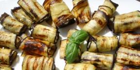 10 Rezepte Tastiest rollt Aubergine