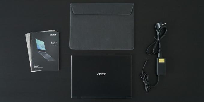 Acer Swift 7: Optionen