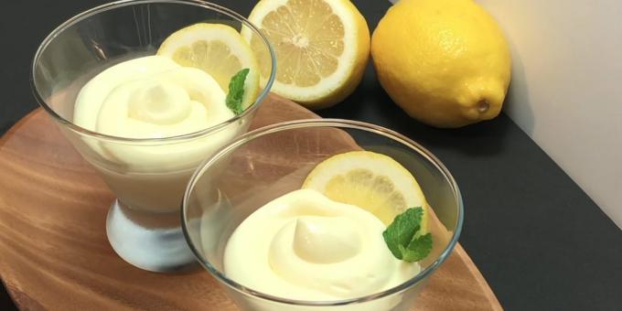Zitronencreme Mousse: Was ist mit Zitrone zu kochen