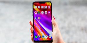 LG präsentiert ein Smartphone G7 ThinQ. Und auch er ist, ähnlich wie das iPhone X