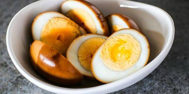 Rezepte aus Eiern: In Essig eingelegte Eier
