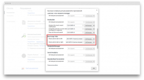 Rearrange Tab - Chrom tabs Steuerung mit Hotkeys