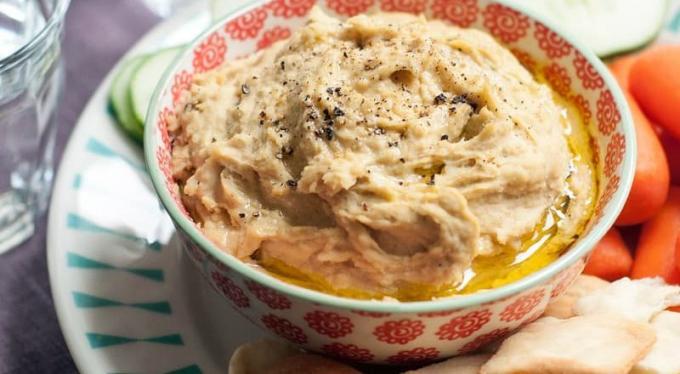 nützlich Snack: Hummus