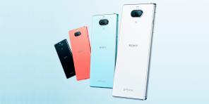 Sony führte wasserdichtes Smartphone Xperia 8