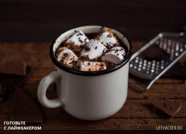 Rezept: Perfekt Hot Chocolate - Add Eibisch