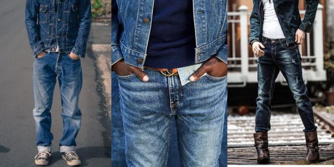 Vintage schäbige Jeans für Männer - 2019