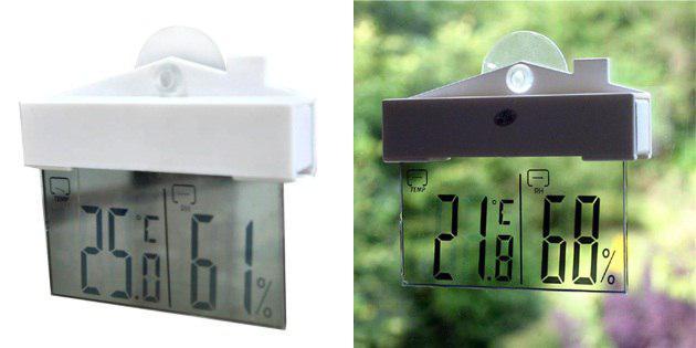 Thermometer mit Display