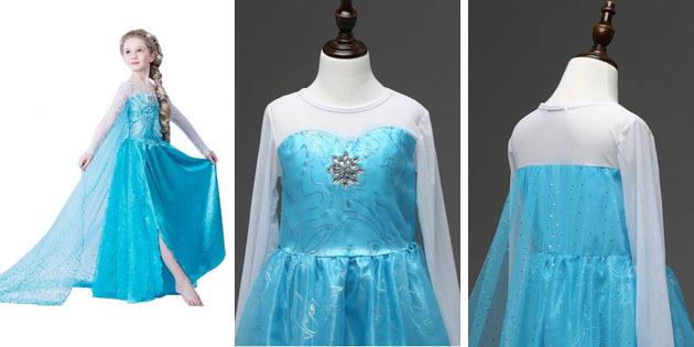 Kinderkleider zum Abschlussball: Kleid wie Elsa