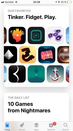 App Store in iOS 11: Sammlungen