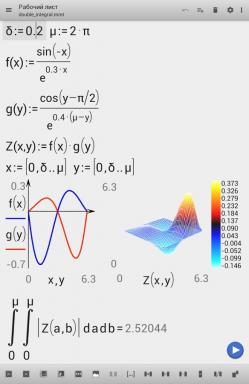 Micro Mathematik - ein großer wissenschaftlicher Rechner und Plotter auf Android