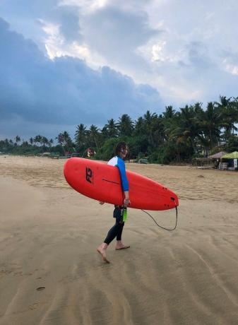 Coronavirus in Sri Lanka: Wir ruhten uns aus, nahmen ein Sonnenbad, surften
