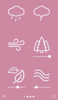 Noisli für iOS: Hintergrund-Sound nach Ihrem Geschmack