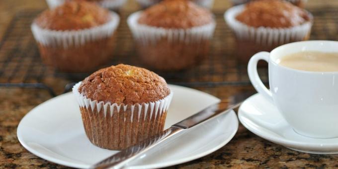 Lebkuchen-Cupcakes mit Honig und Zimt