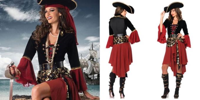 Weihnachten Kostüme für Erwachsene: Piratenkapitän