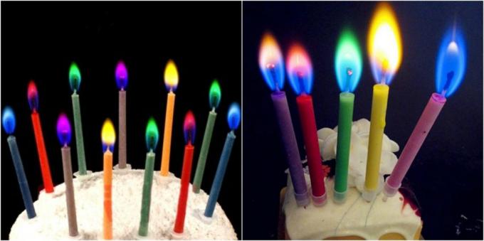 Produkte für die Partei: Original Kerzen für den Kuchen 