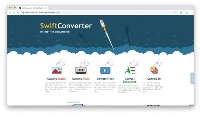 Online-Konverter: SwiftConverter