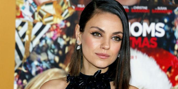 Erhöhtes Augen-Make-up: Mila Kunis