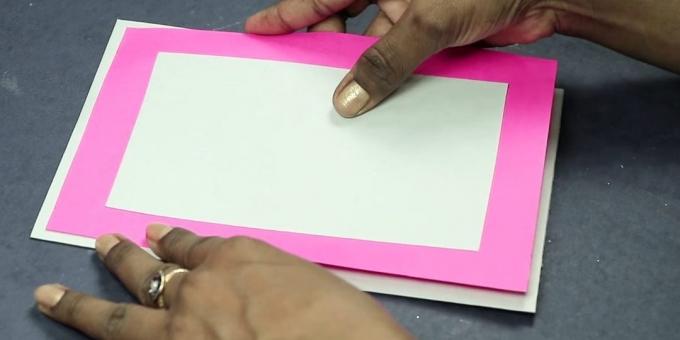 Geburtstagskarte mit Ihren eigenen Händen: Make-Basiskarten