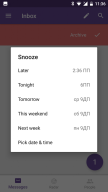 Notion - ein neuer E-Mail-Client für Android und iOS c Sortierung von Briefen Smart