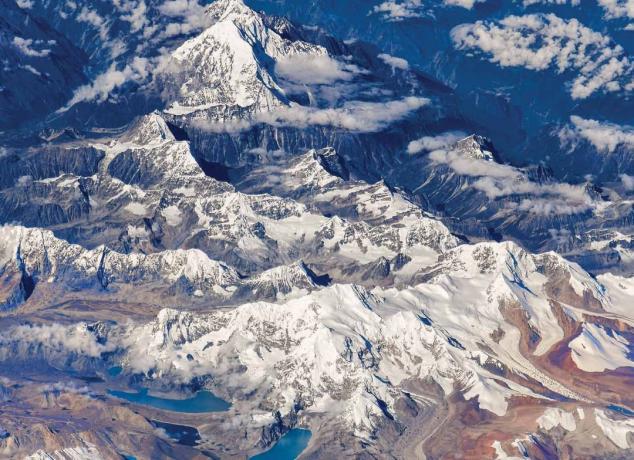 Fotos von der Erde aus dem Weltraum: Everest
