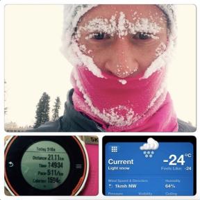 Winter läuft Instagram: Fotos, die diesen Lauf im Winter beweisen ist noch interessanter als im Sommer
