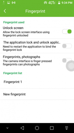 Leagoo Shark 1: Fingerabdruck-Scanner