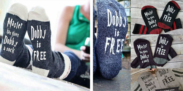 Schöne Socken für Fans von „Harry Potter“