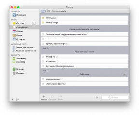 Things - fehlerlos Task-Manager für iOS und OS X