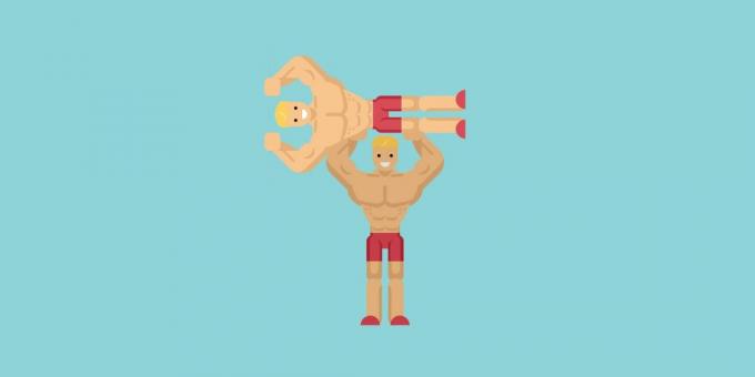 Wie man Muskeln aufbauen, indem sie mit einem Körpergewicht ausüben