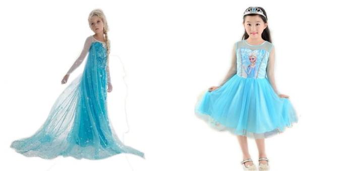 Neujahr Kostüme für Kinder: Prinzessin Elsa