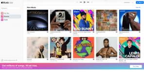 Bei Apple Musik erschien vollständige Web-Version