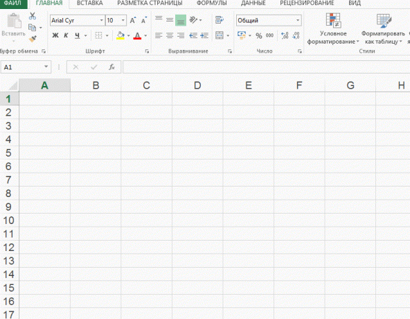 Kombinationen von Zeilen in Excel