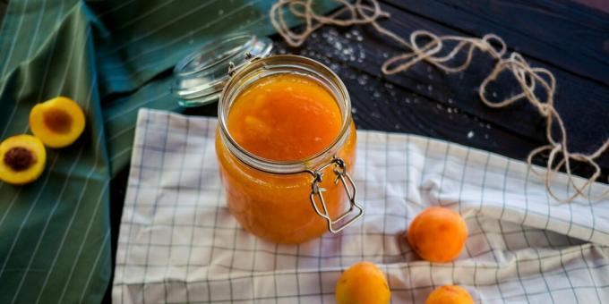 Aprikosen-Orangen-Marmelade mit Zucker